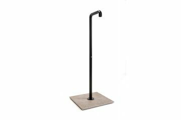 Douche zwart zonder kraag